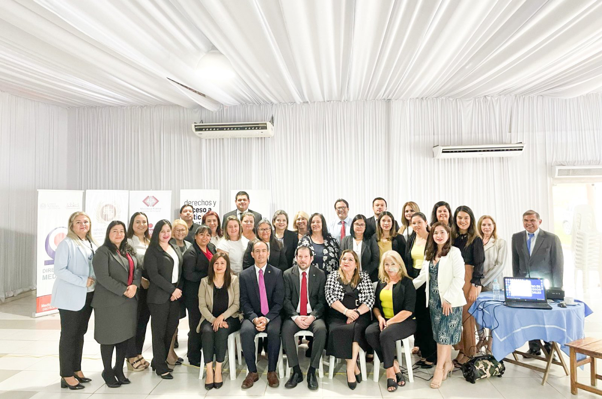Encuentro Regional de Mediadores y Mediadoras de los Departamentos de Cordillera y Central