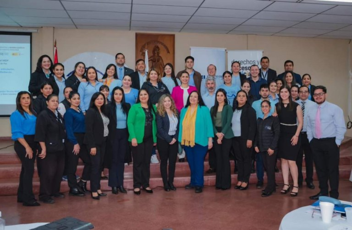 Culminó del Curso de Capacitación en el Servicio de Mediación del Ministerio de la Defensa Pública