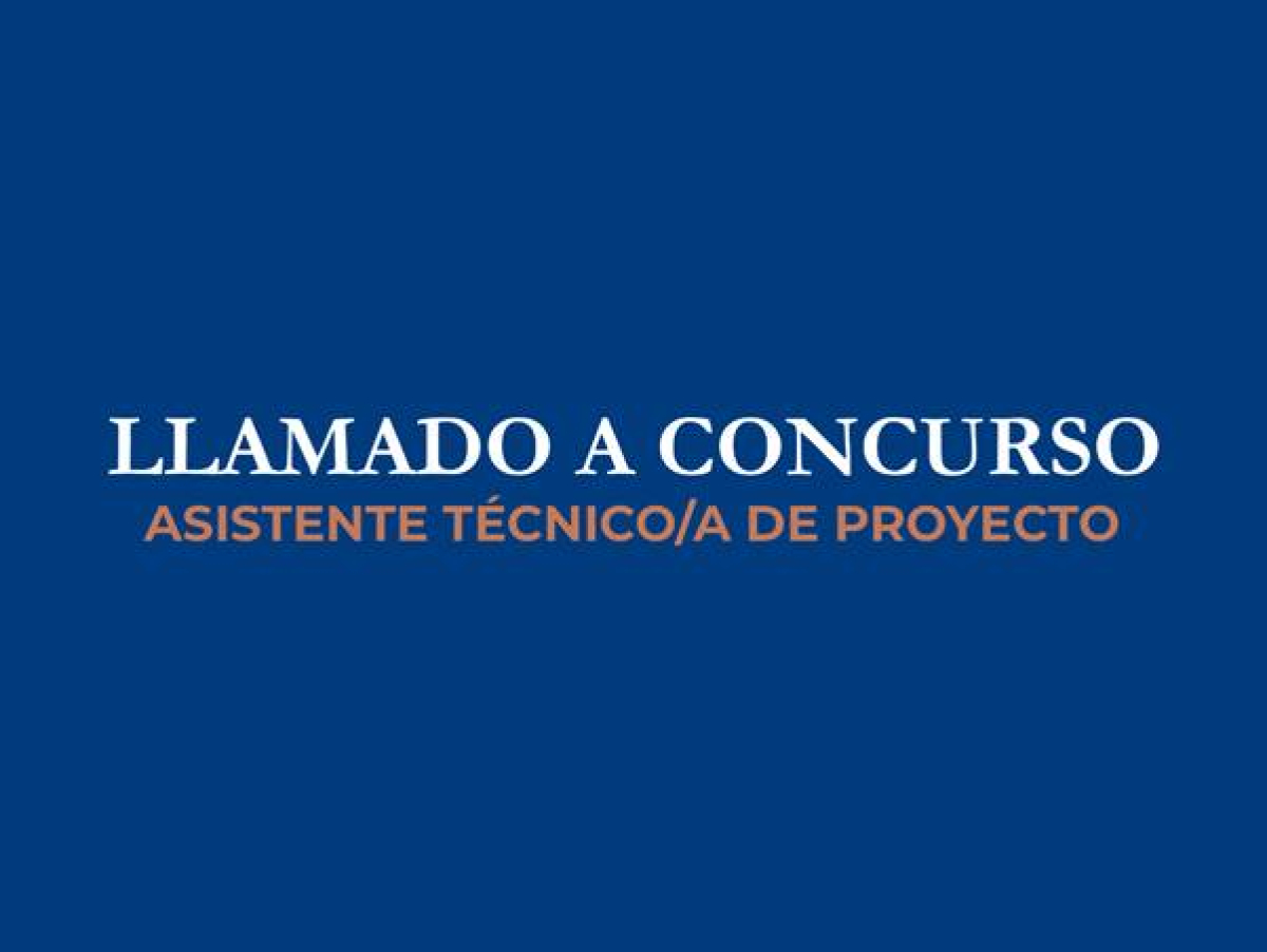 Llamado a Concurso para Asistencia Técnica de Proyecto 2026.